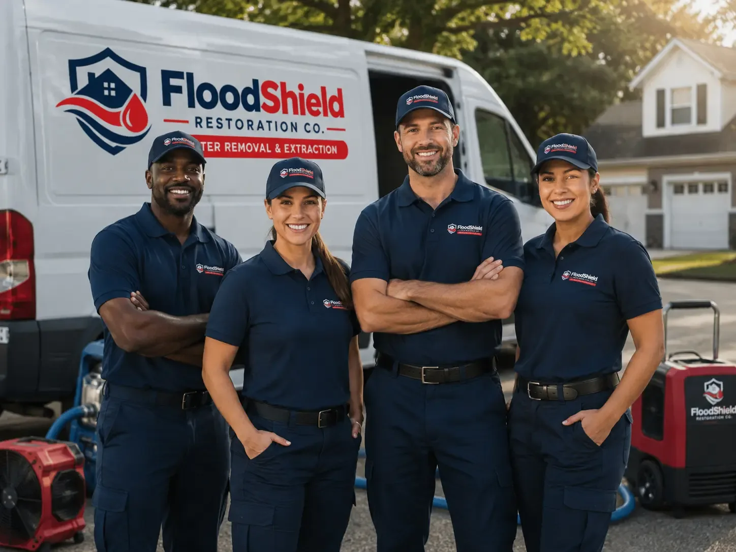 Flood Damage Restoration company in Fordoche, LA